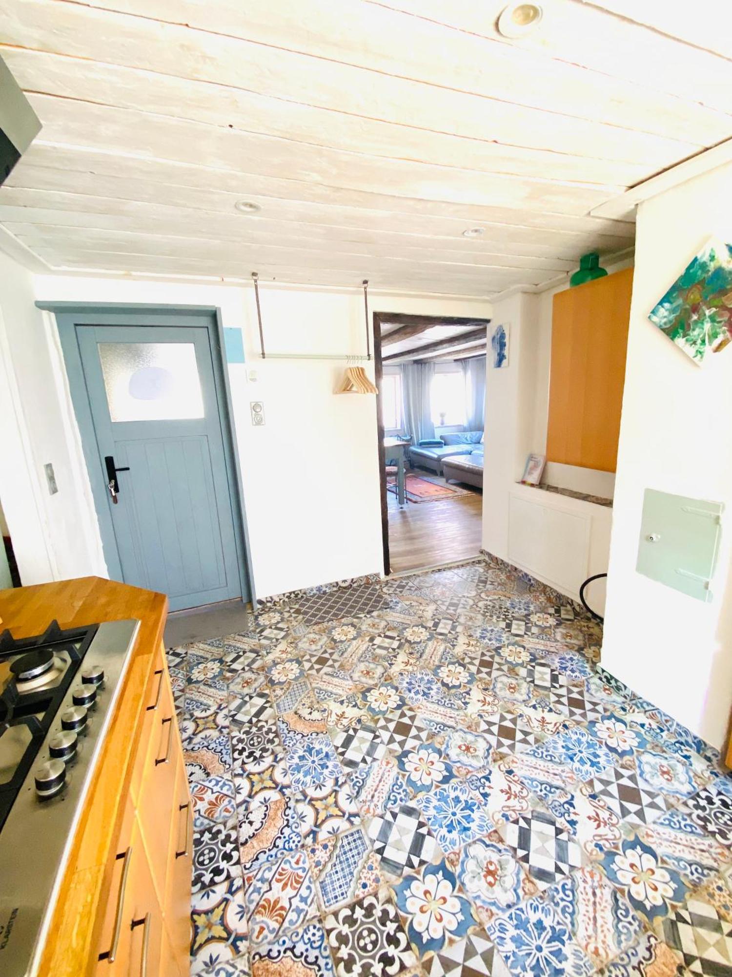 Ganze Wohnung - Erdgeschoss - Sehr Ruhig - Hundefreundlich - Regendusche - Bodenheizung - Kueche - Easy Check-In Mit Schluesselbox Nehren  Eksteriør bilde